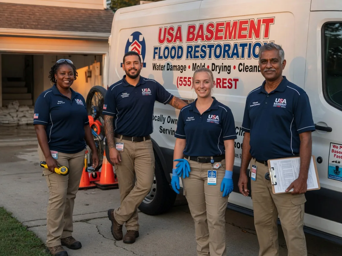 Basement Flood Cleanup company in Carsonville, MI