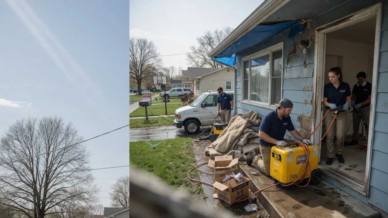 Basement Flood Cleanup in Carsonville, MI near me